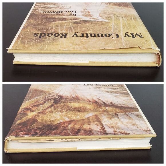 My Country Roads by Lou Brown 1979 Hardcover SIGNED 1st Edition, Newspaper Clips - Picture 7 of 16